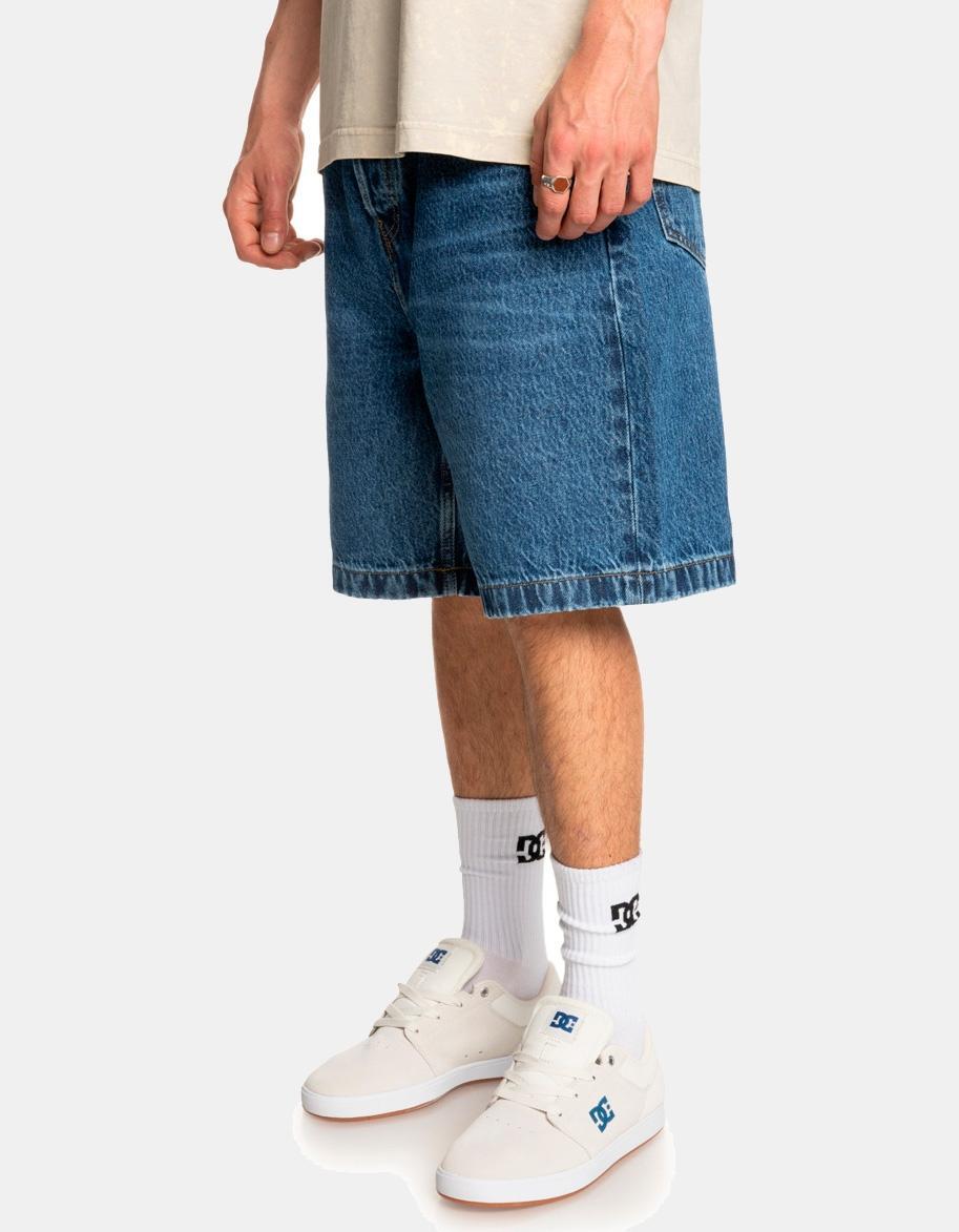 Calções - Skate - Homem - Regular fit, denim - DC Worker Baggy - Azul 4/6