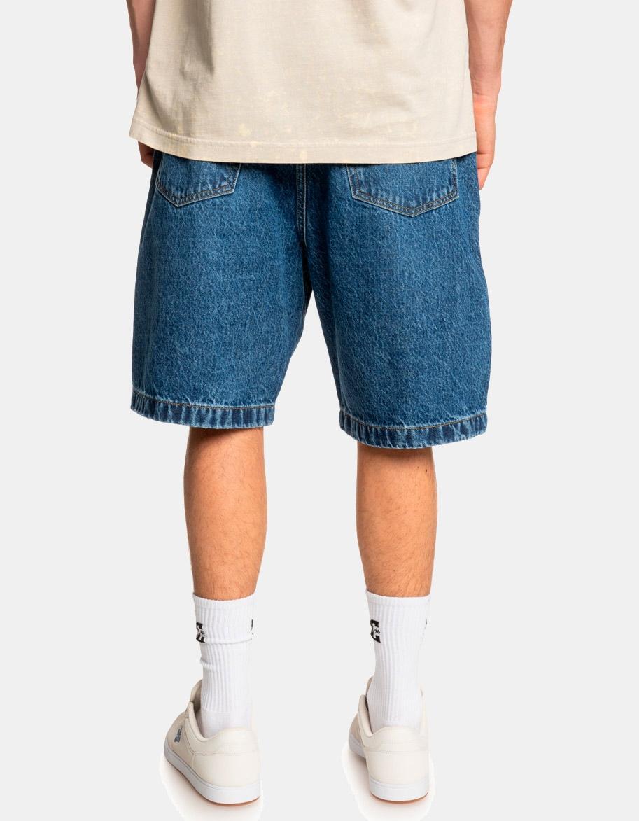 Calções - Skate - Homem - Regular fit, denim - DC Worker Baggy - Azul 2/6