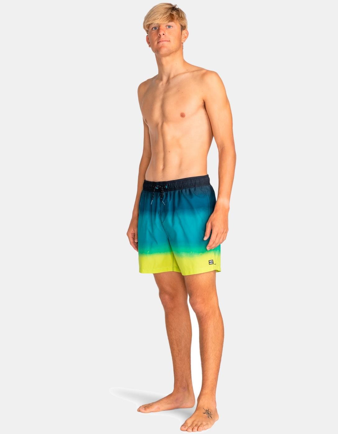 Bañador para Hombre Billabong  all day fade lb 16'  Negro 2/6