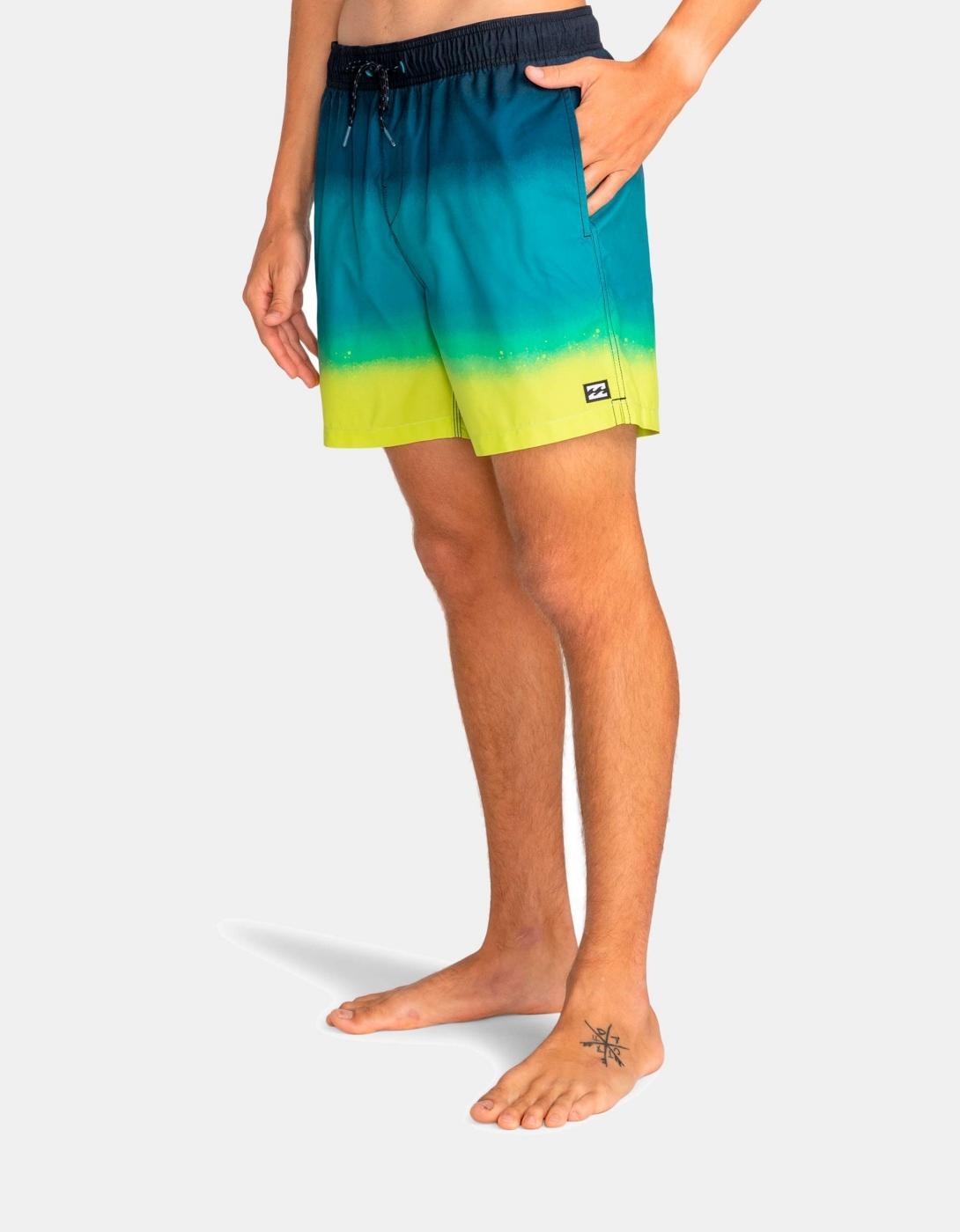 Bañador para Hombre Billabong  all day fade lb 16'  Negro 3/6