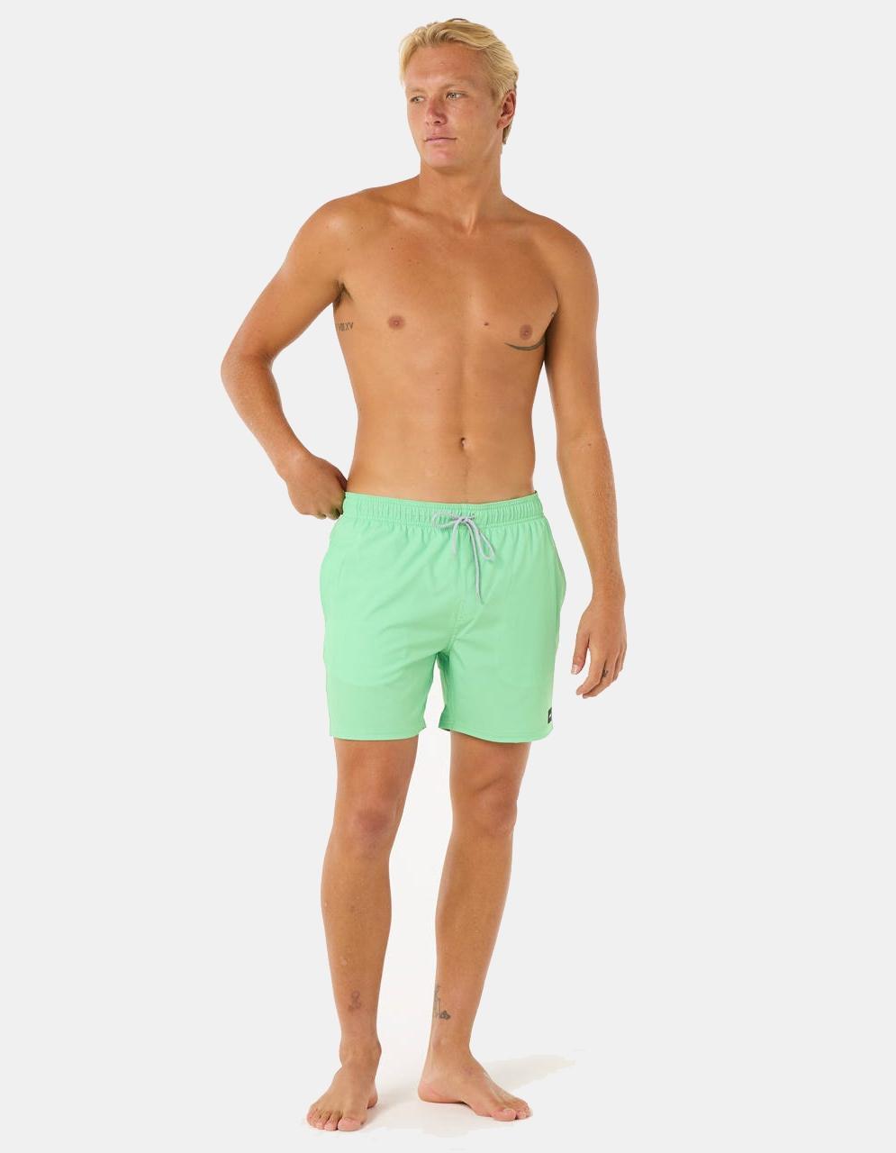 Spodenki surfingowe męskie Rip Curl Daily Volley Zielony 5/6
