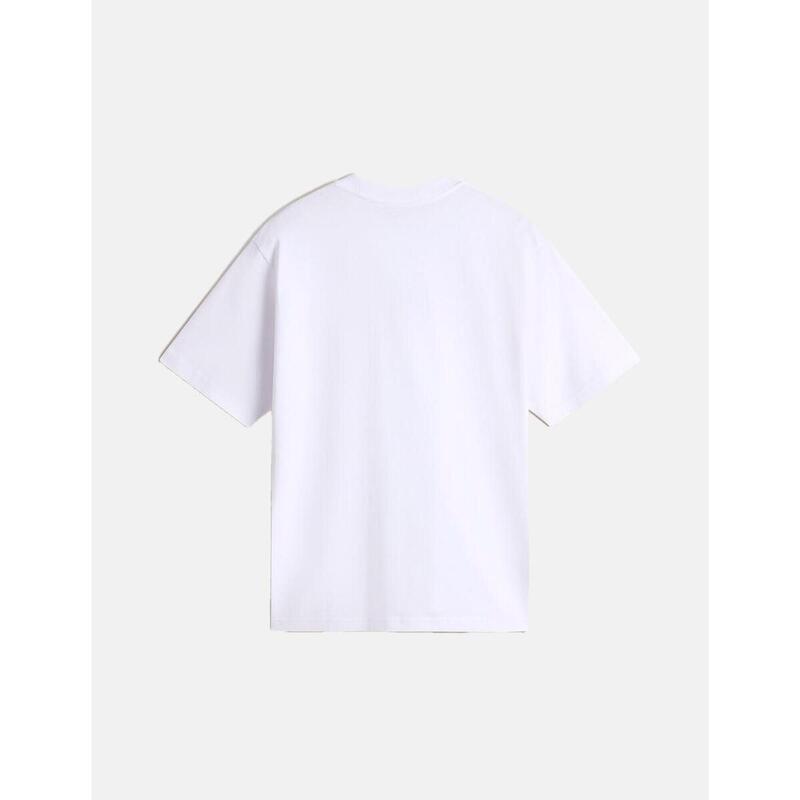 Tricou casual vn000p56wht1 cu mânecă scurtă alb bărbătesc
