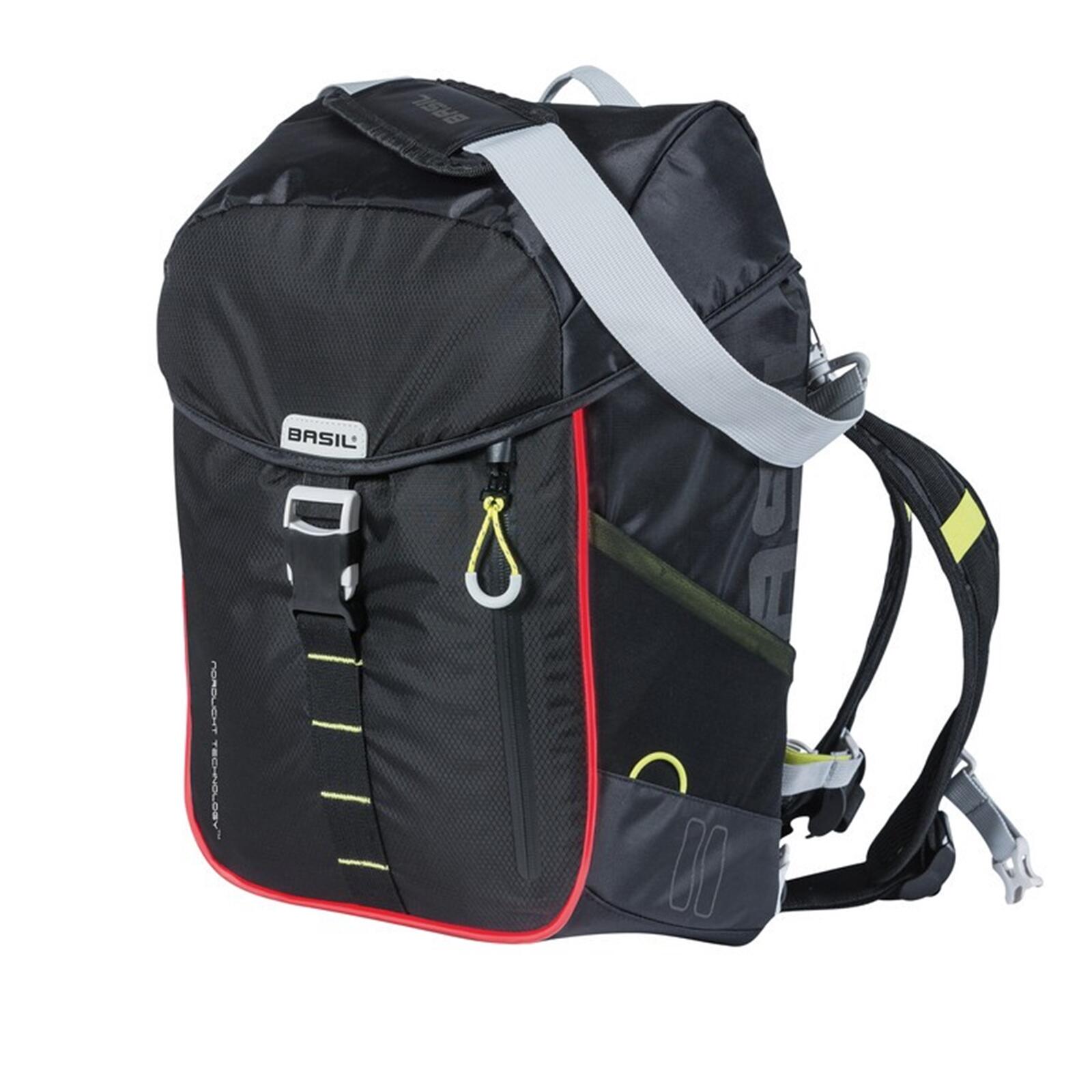 Plecak Rowerowy Miles Daypack Nordlicht 17 Litrów 31 X 17 X 44 Cm - Czarny
