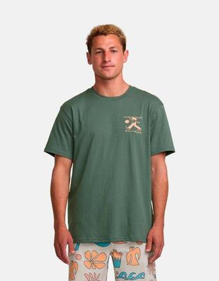 Camiseta para Hombre Billabong Together premiu Verde
