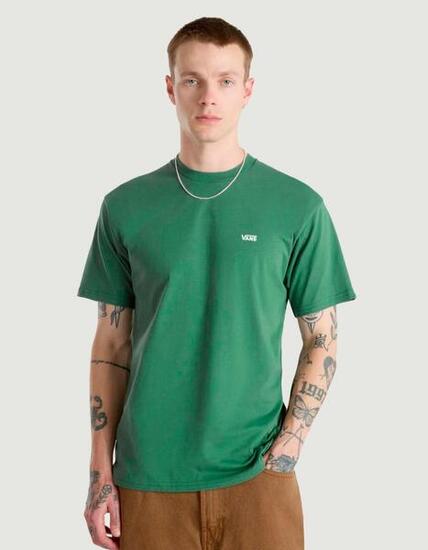 Camiseta para Hombre Vans left chest logo Verde