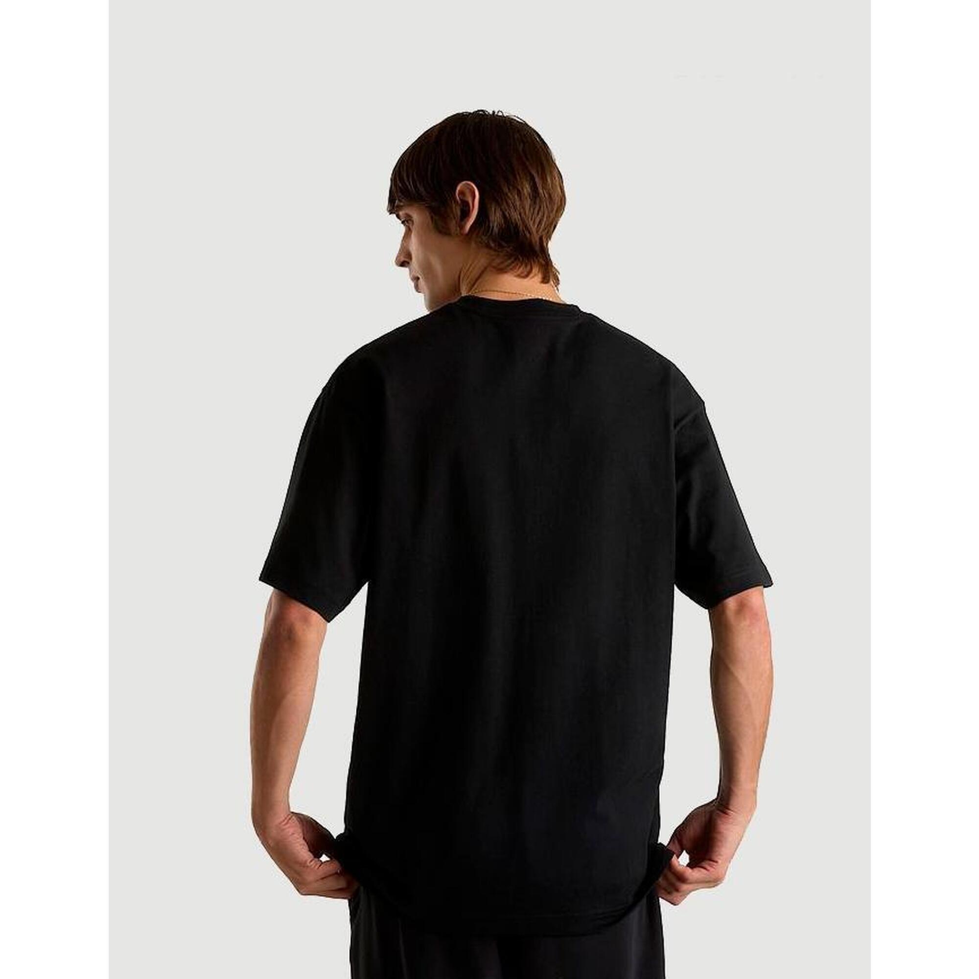 Tricou casual vn000p56blk1 cu mânecă scurtă negru bărbătesc