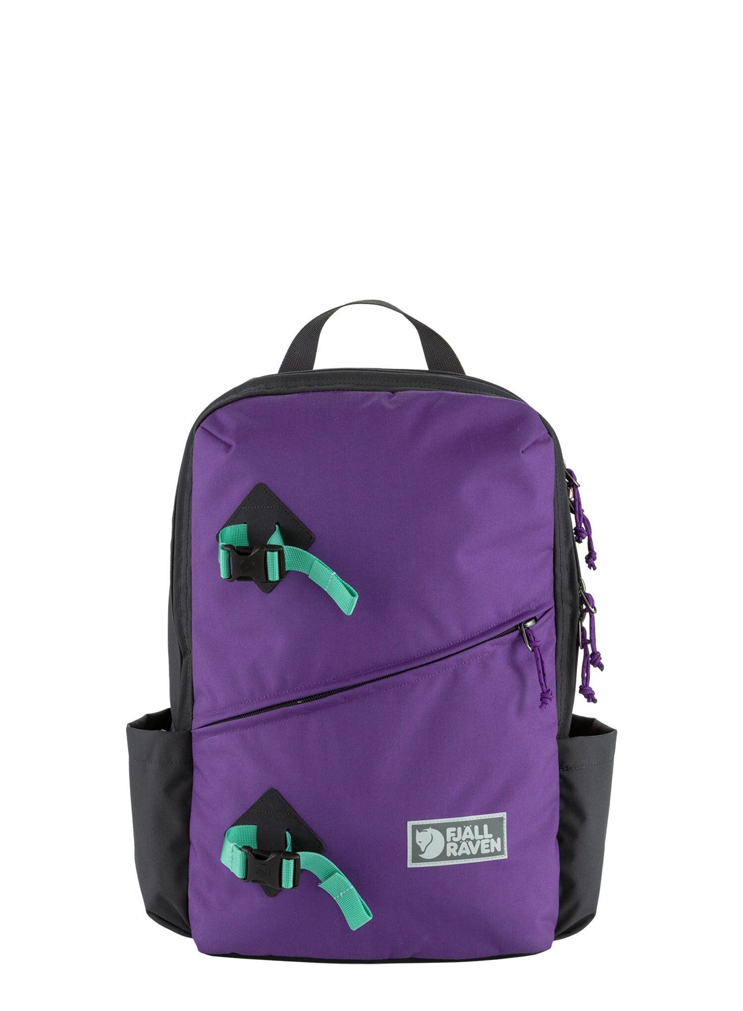 Plecak na laptopa Fjallraven Vardag Backpack 17 - violette/coal black 3/4