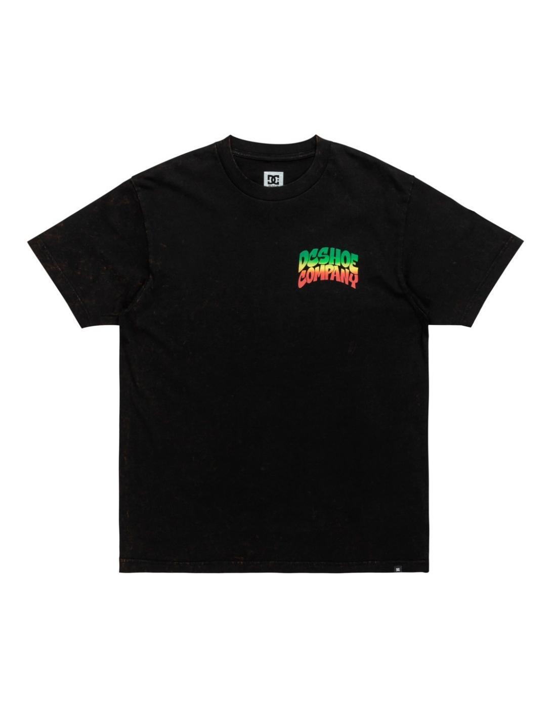 Camiseta para Hombre Dcshoes Hot box Negro 5/7