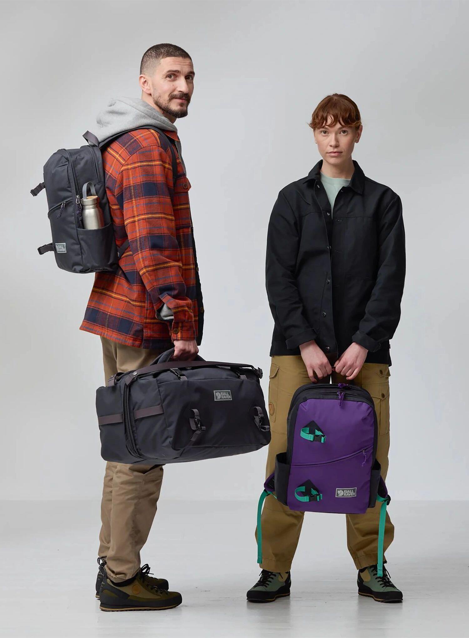 Plecak na laptopa Fjallraven Vardag Backpack 17 - violette/coal black 4/4