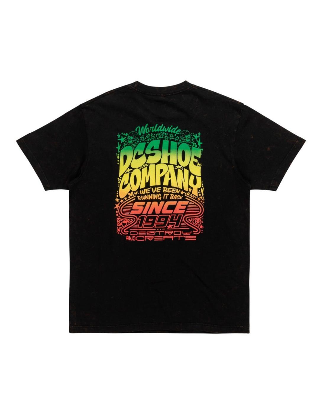 Camiseta para Hombre Dcshoes Hot box Negro 6/7