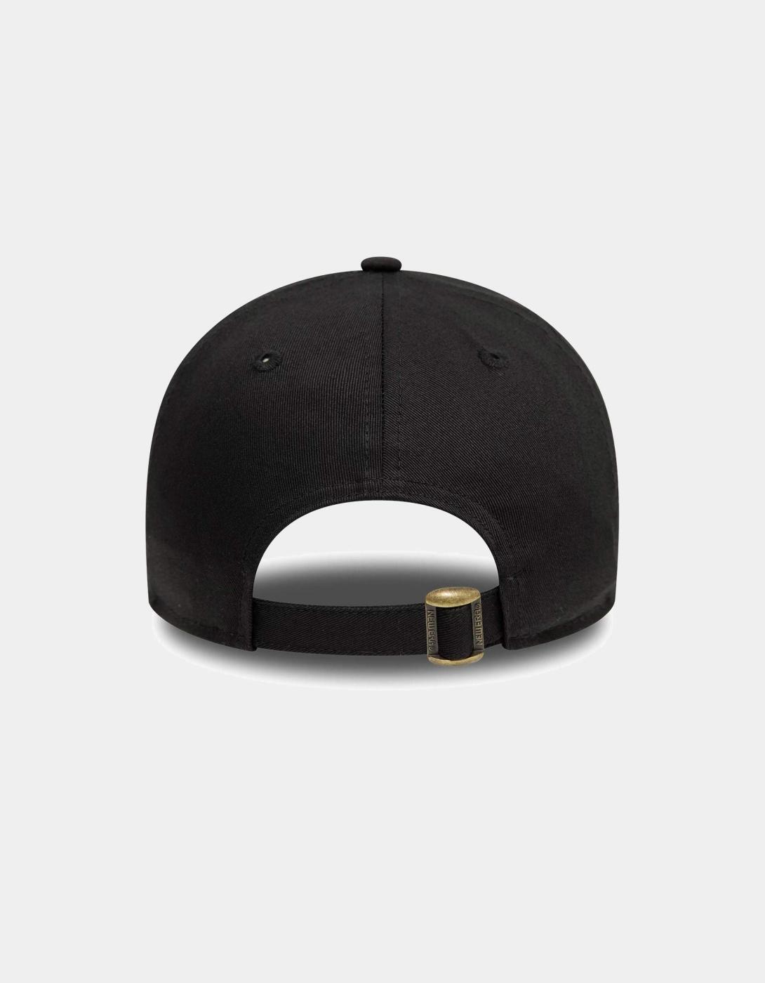 Prendas de cabeza New era 940 ne badge Negro 4/5