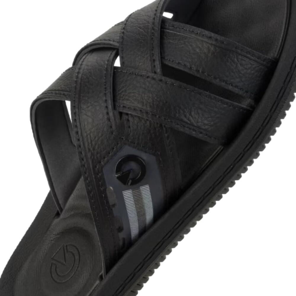 Chinelos Cartago modelo C 12317-BF017 BLACK para unissex 4/5