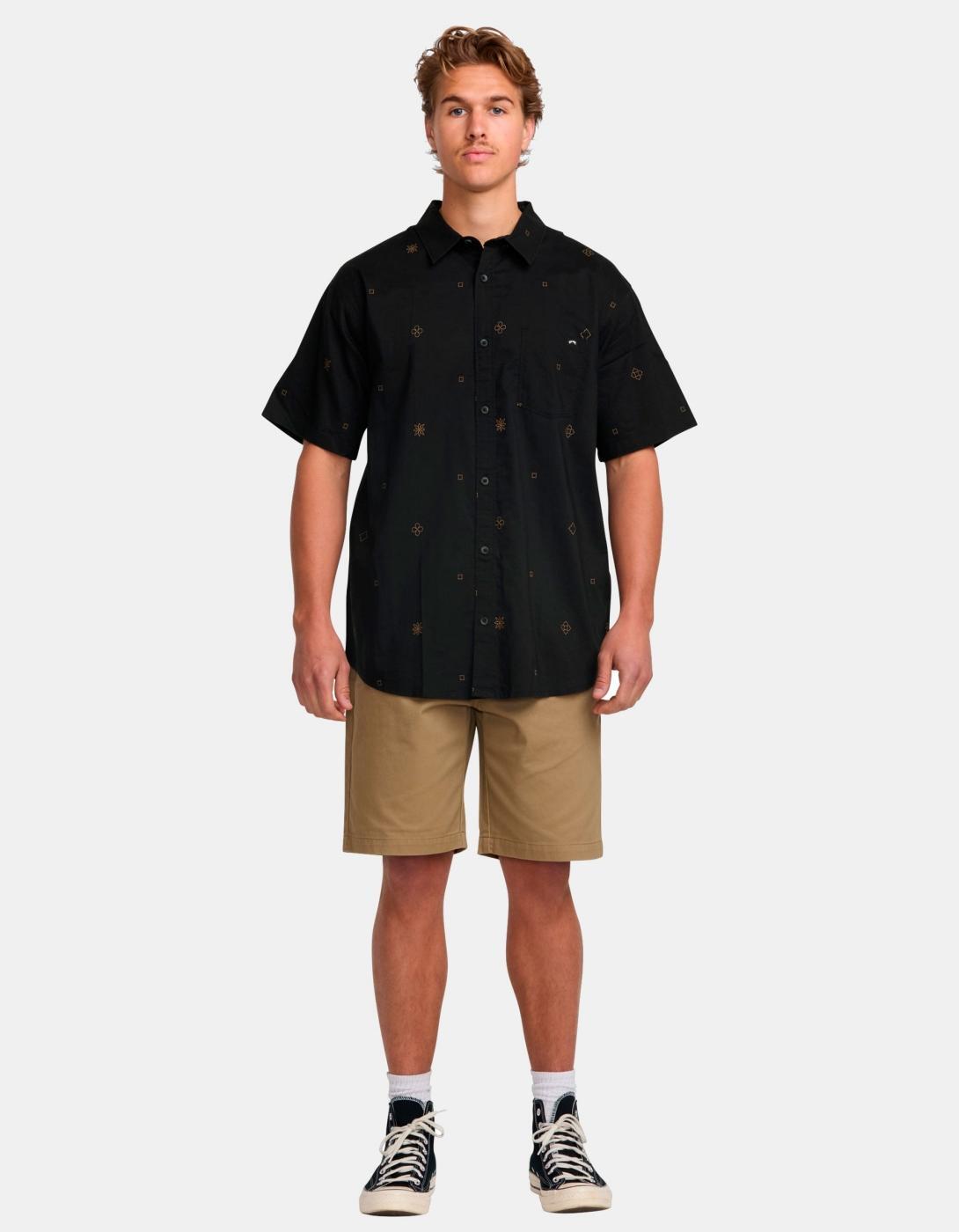 Camiseta para Hombre Billabong Sundays mini Negro 4/7