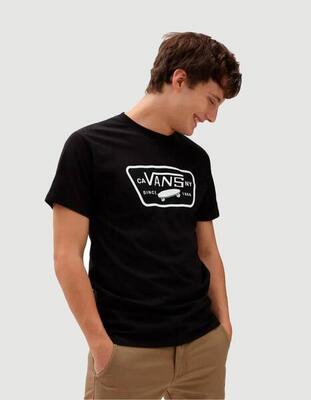 Camiseta para Hombre Vans Full patch Negro