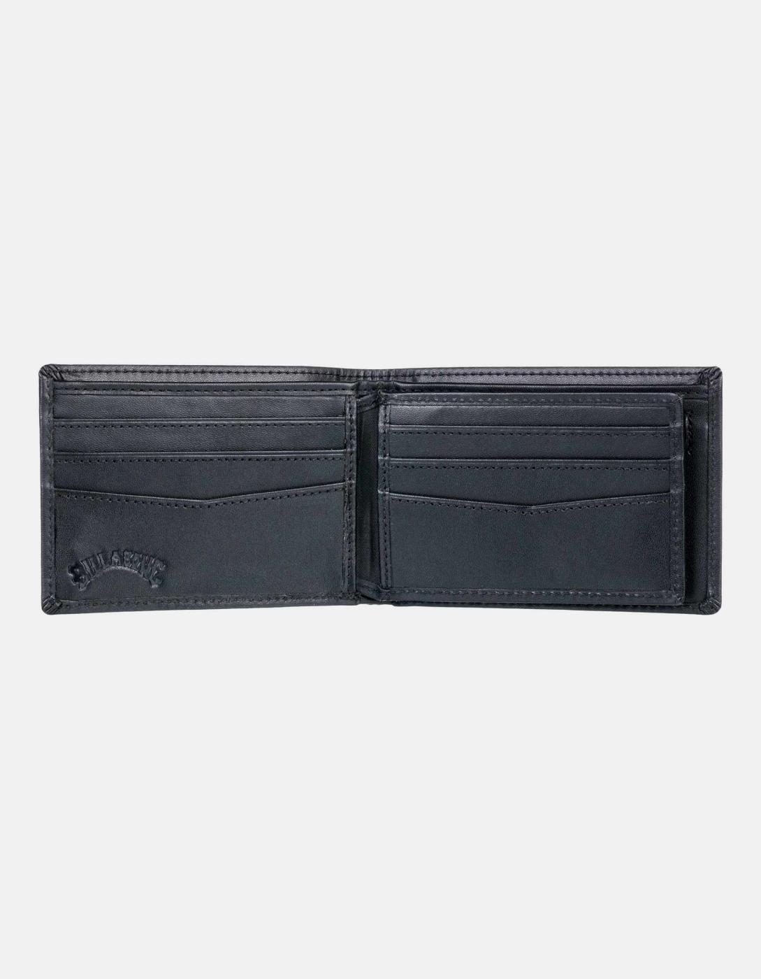 Monedero Billabong Arch leather Negro 4/4