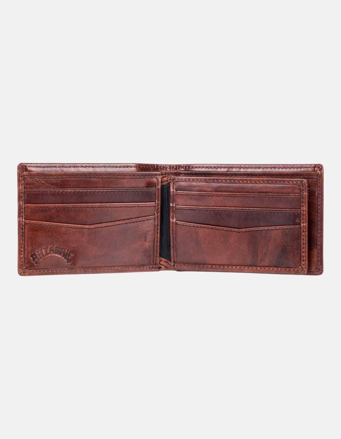 Monedero Billabong Arch leather Marrón 4/4