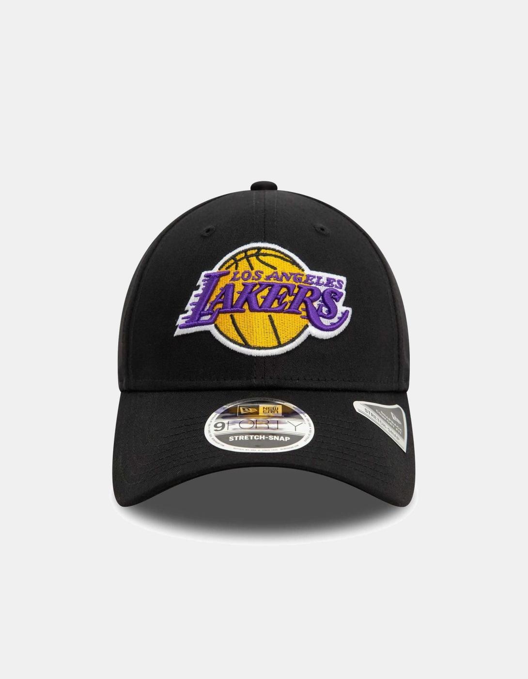 Bonnet New Era Los Angeles Lakers stretch noir. 3/5