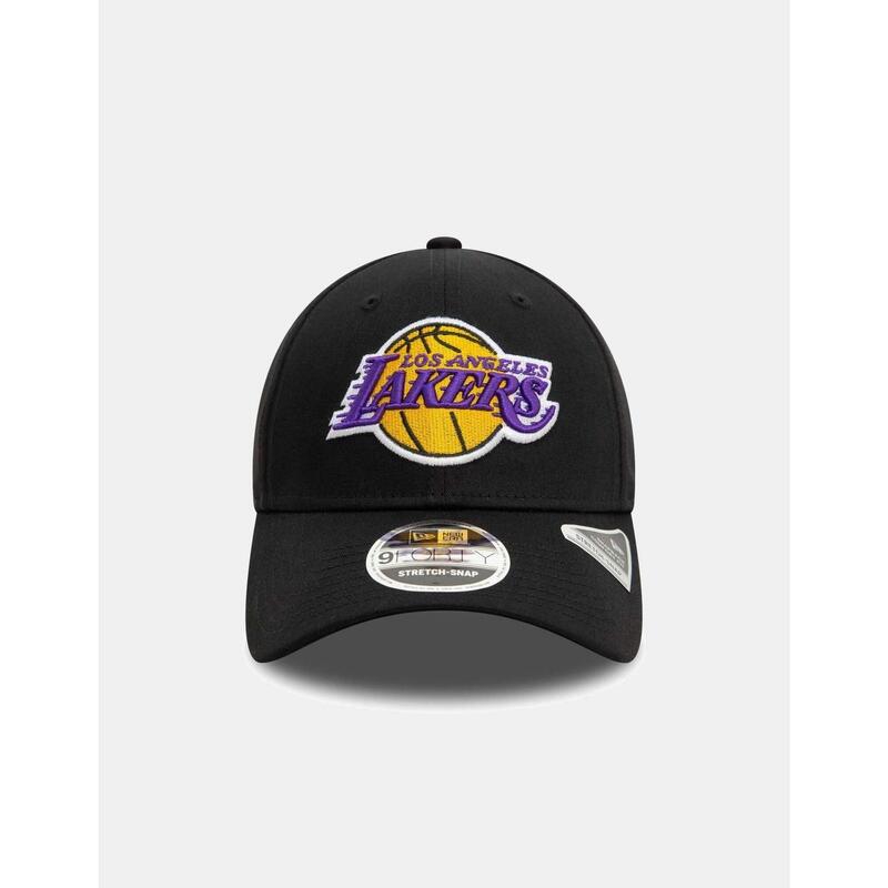 Bonnet New Era Los Angeles Lakers stretch noir.
