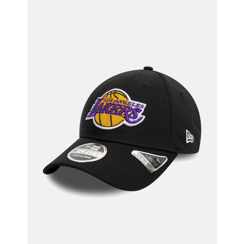 Bonnet New Era Los Angeles Lakers stretch noir.