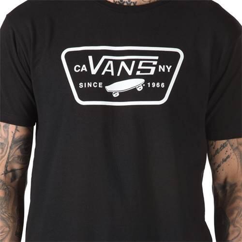Camiseta para Hombre Vans Full patch  Negro 3/5