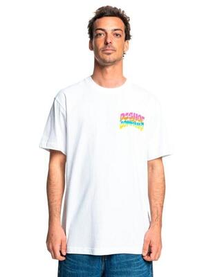 Camiseta para Hombre Dcshoes Hot box Blanco