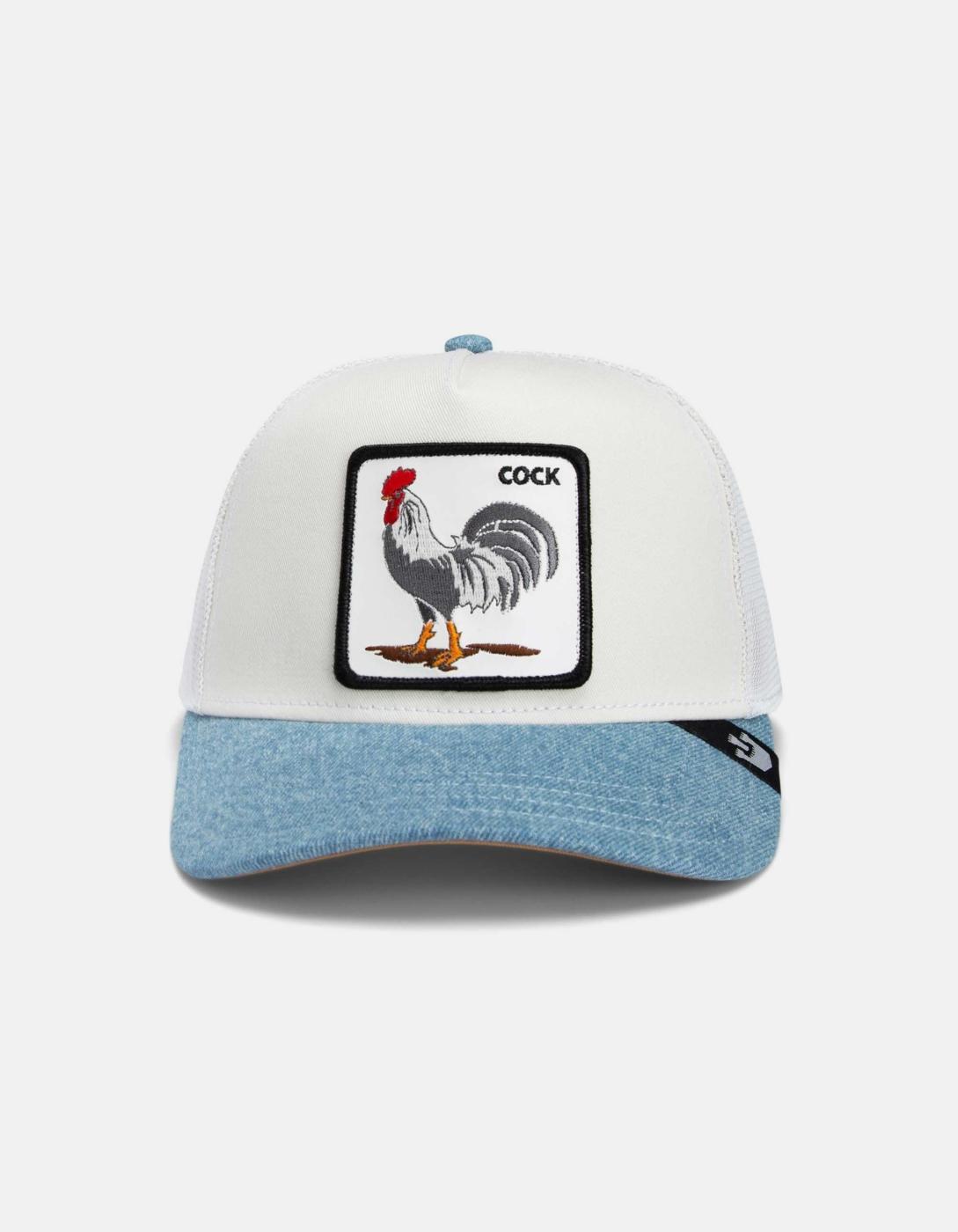 Prendas de cabeza Goorin bros  rooster fan institution ball clu Blanco 2/5