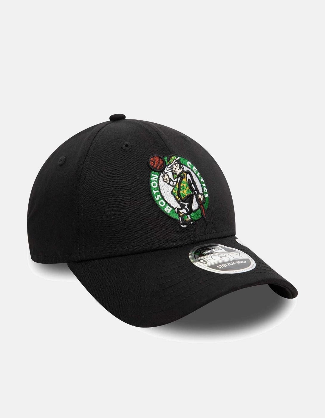 Prendas de cabeza New era  940 stretch snap boscel Negro 2/5
