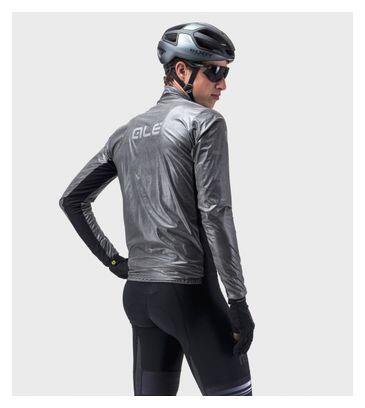 Kurtka rowerowa męska Alé Cycling Klimatik Guscio Black Reflective