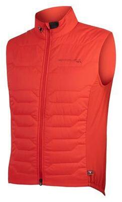 Endura primaloft pro sl ii mouwloos vest rood