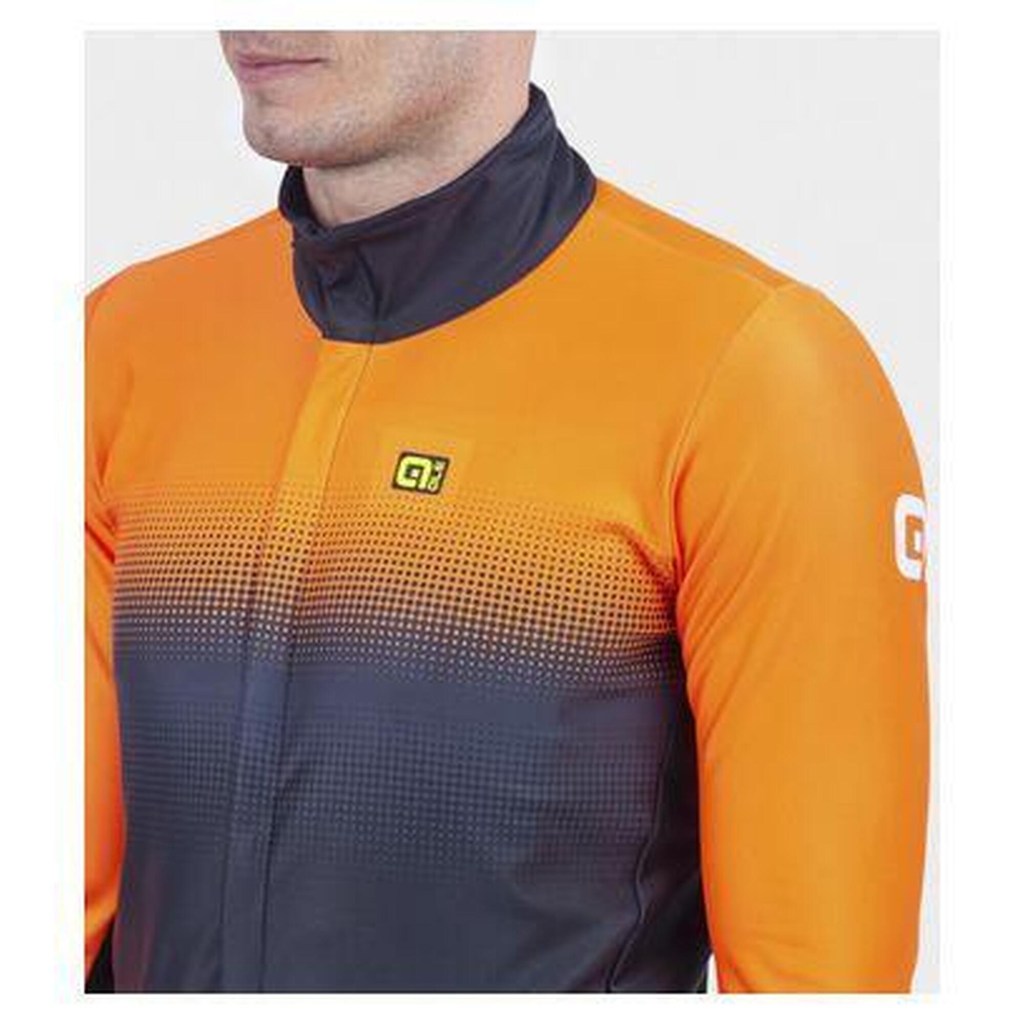Veste Manches Longues Alé Gradient Noir/Orange Fluo
