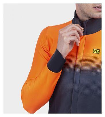 Veste Manches Longues Alé Gradient Noir/Orange Fluo 3/7