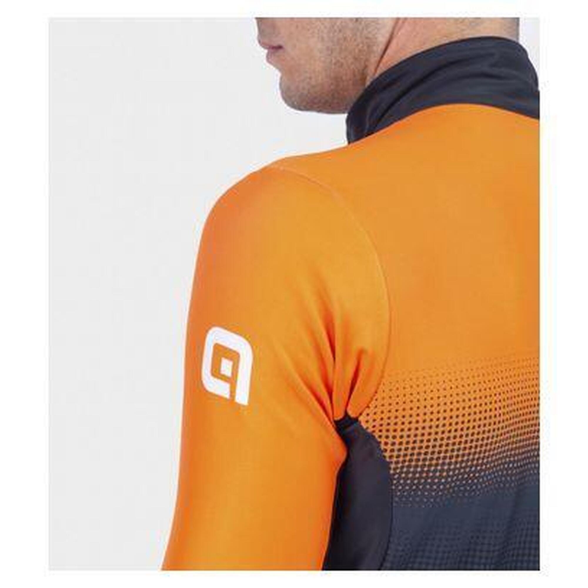 Veste Manches Longues Alé Gradient Noir/Orange Fluo