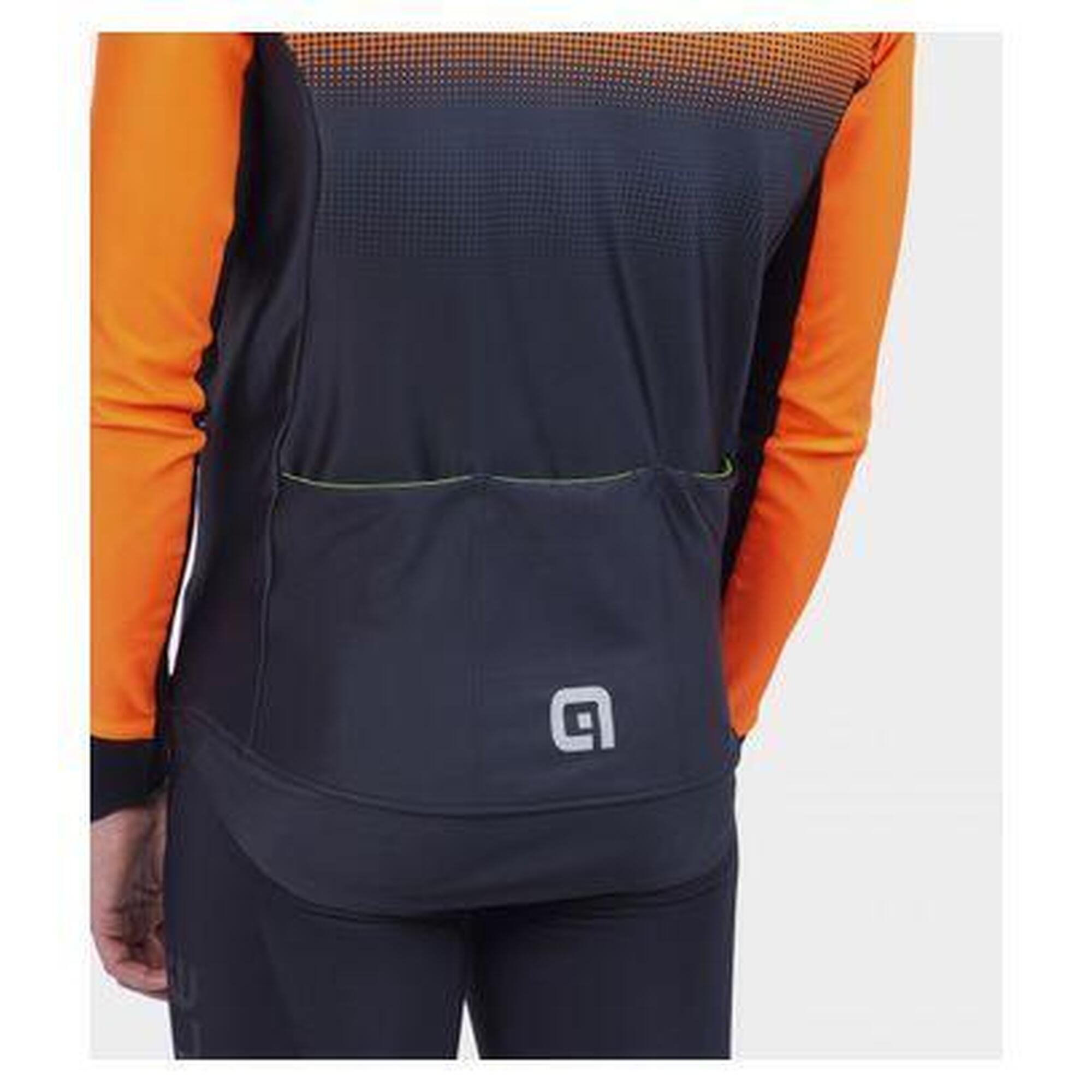 Veste Manches Longues Alé Gradient Noir/Orange Fluo