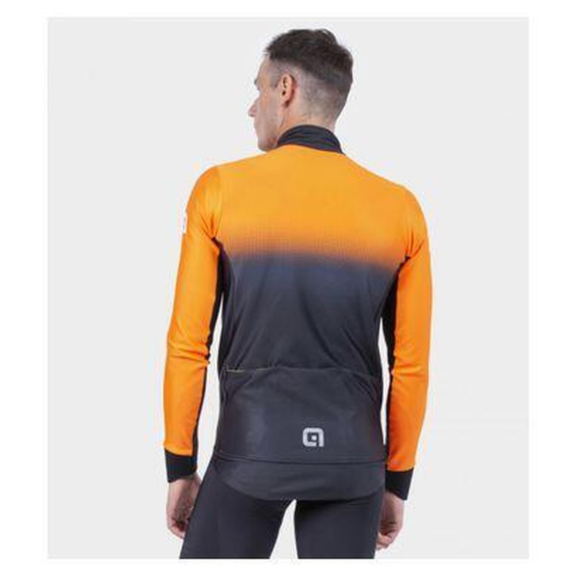 Veste Manches Longues Alé Gradient Noir/Orange Fluo