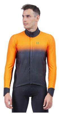 ALÉ CYCLING Alé Gradient Long Sleeve Jacket Black/Orange Fluo