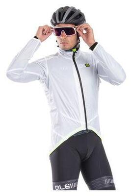 Ale's light pack ale' long sleeve jacket white