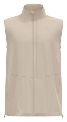 Heren odlo zeroweight warm 2.0 beige mouwloos jas
