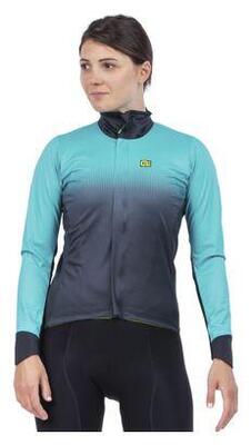 Alé women's long sleeve jacket gradient blue/black