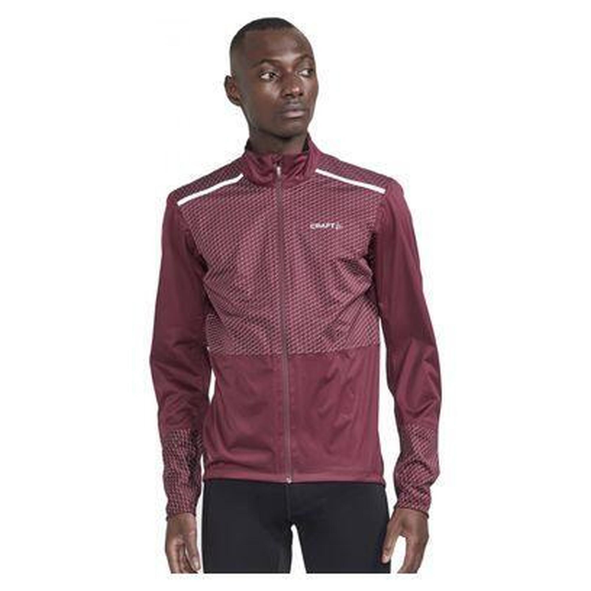 Craft - Veste Imperméable Craft Adv Bike Hydro Lumen Rouge Homme - Veste - Rouge - S - Decathlon