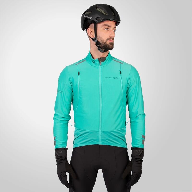 Endura Pro SL AW 3 Season Jacket Aqua Blue 3/5