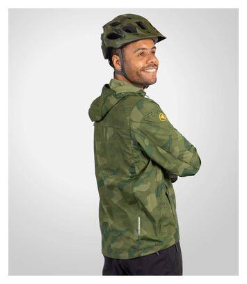 Veste Coupe-Vent Endura Hummvee Camo Vert 6/7
