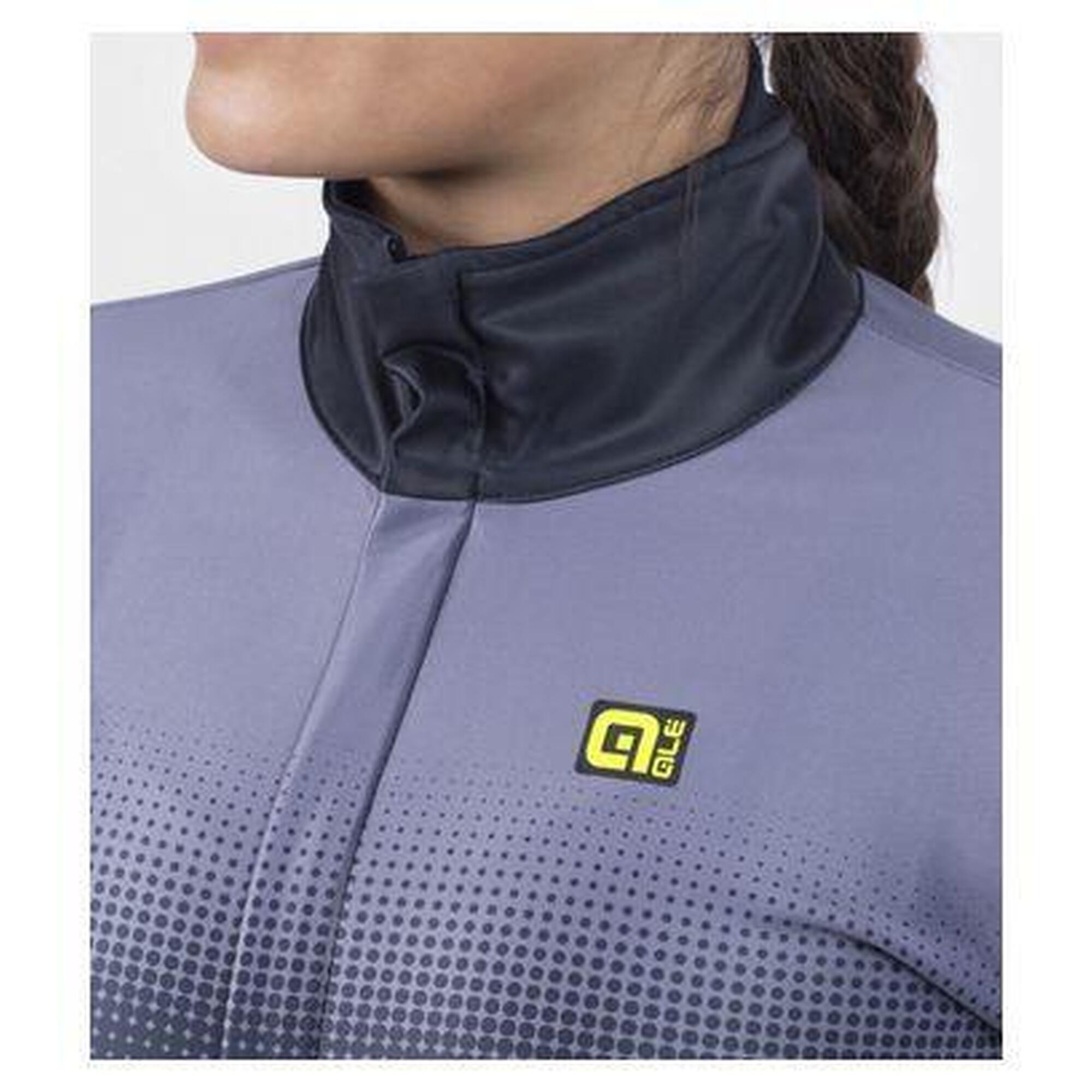 Veste Manches Longues Femme Alé Gradient Gris/Noir