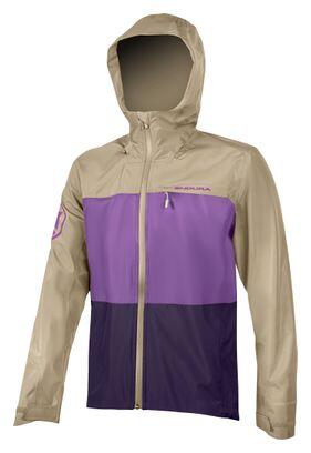 ENDURA Chaqueta de manga larga Endura SingleTrack II Beige/Morado