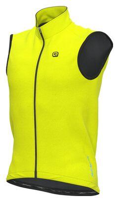 ALÉ CYCLING Ärmellose wasserdichte 2L‑Jacke, eng geschnitten, reflektierend