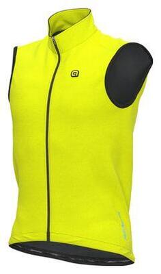 Alé Klimatik Guscio Racing Fluo Yellow Sleeveless Waterproof Jacket