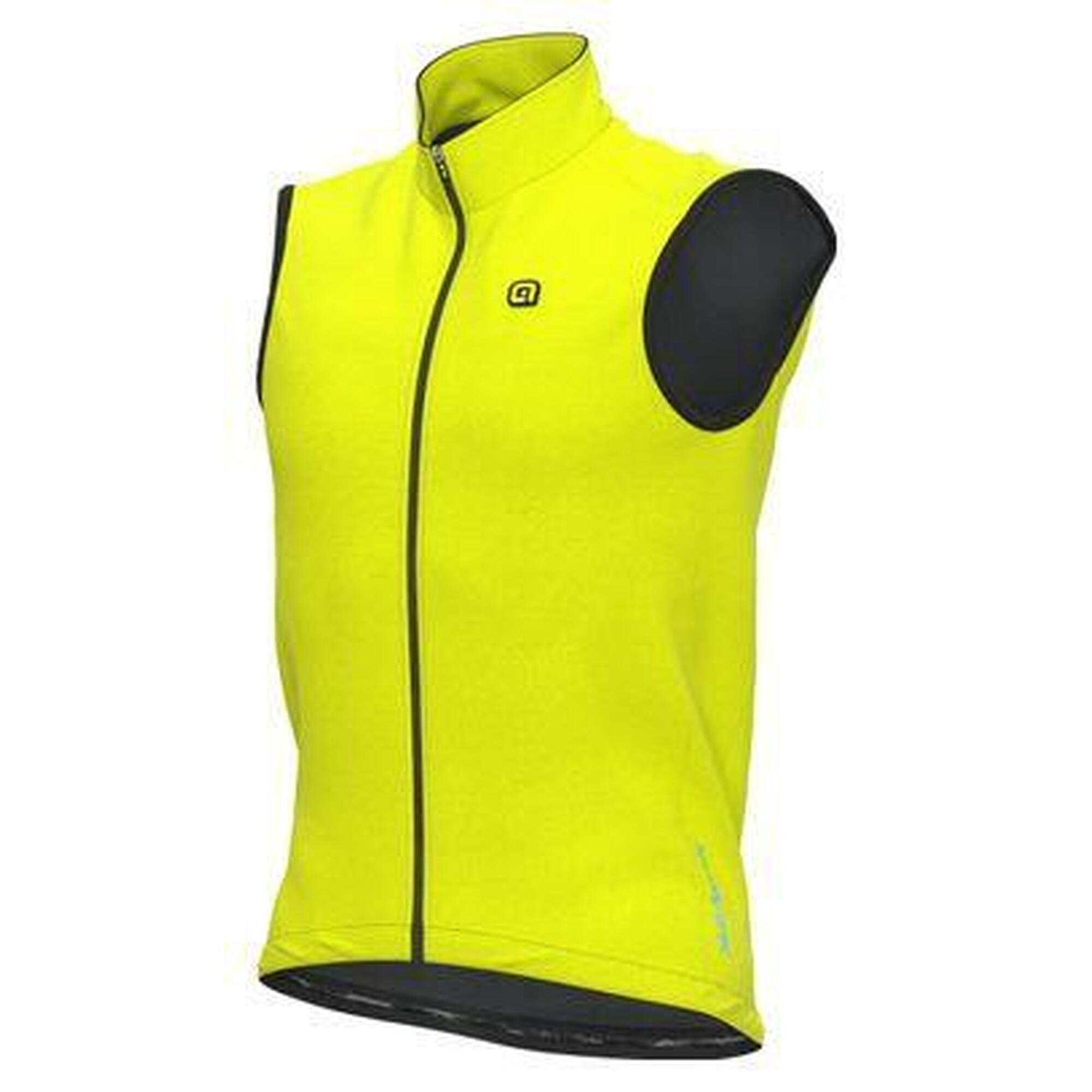 Alé Cycling - Veste Sans Manches Imperméable Alé Klimatik Guscio Racing Jaune Fluo - Veste - Jaune - S - Decathlon