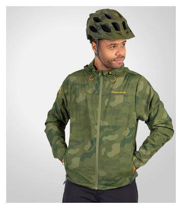 Veste Coupe-Vent Endura Hummvee Camo Vert 3/7