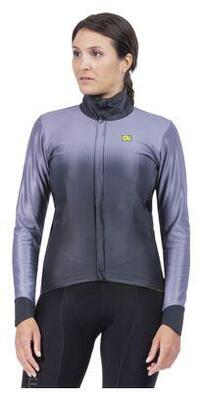 Alé women's long sleeve jacket gradient grey/black