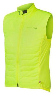 Endura primaloft pro sl ii sleeveless vest fluorescent yellow