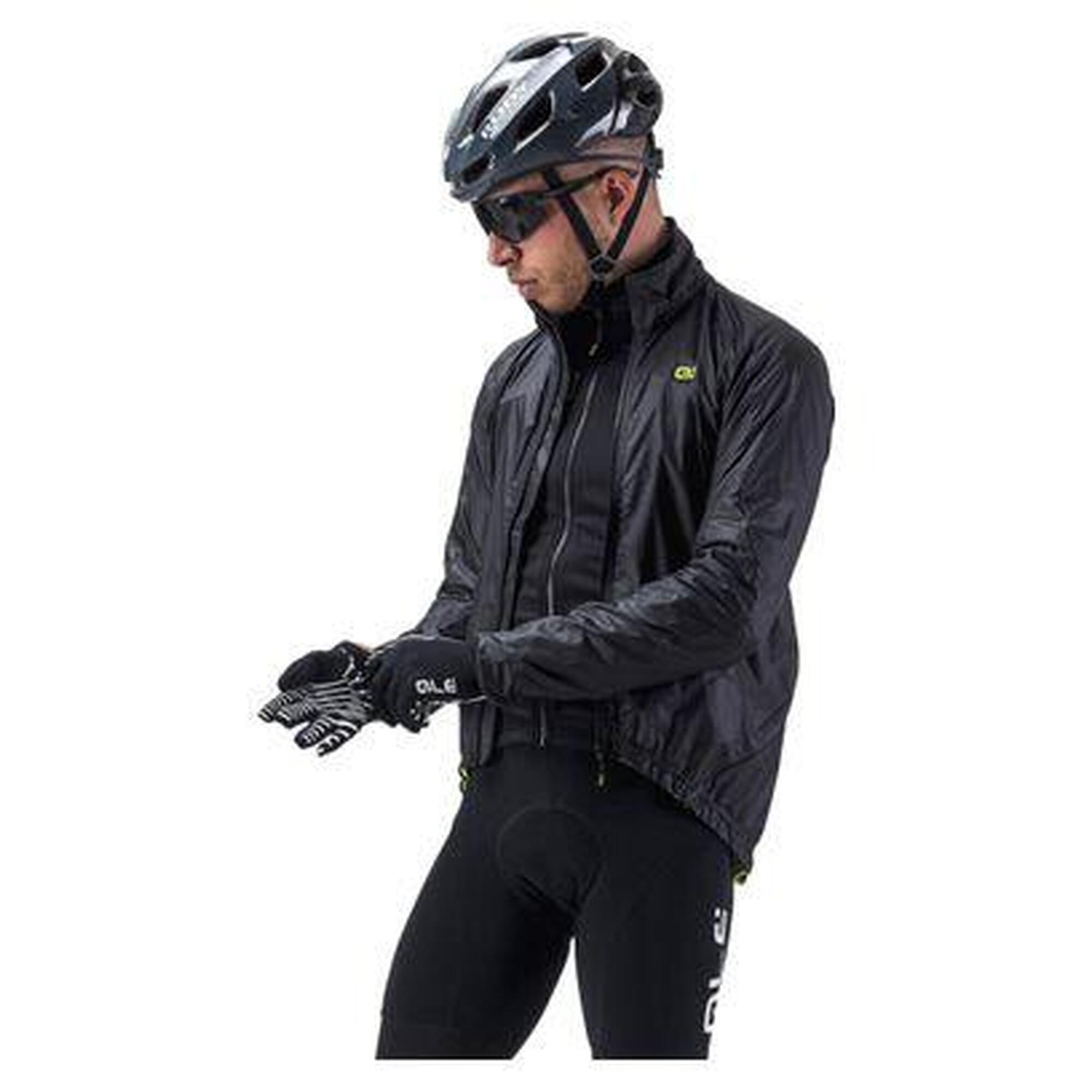 Alé Cycling - Veste Manches Longues Alé Light Pack Noir - Veste - Noir - S - Decathlon